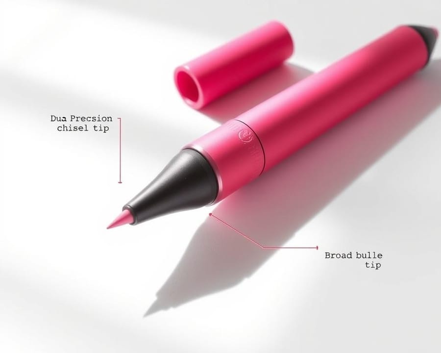 dual tips marker design features